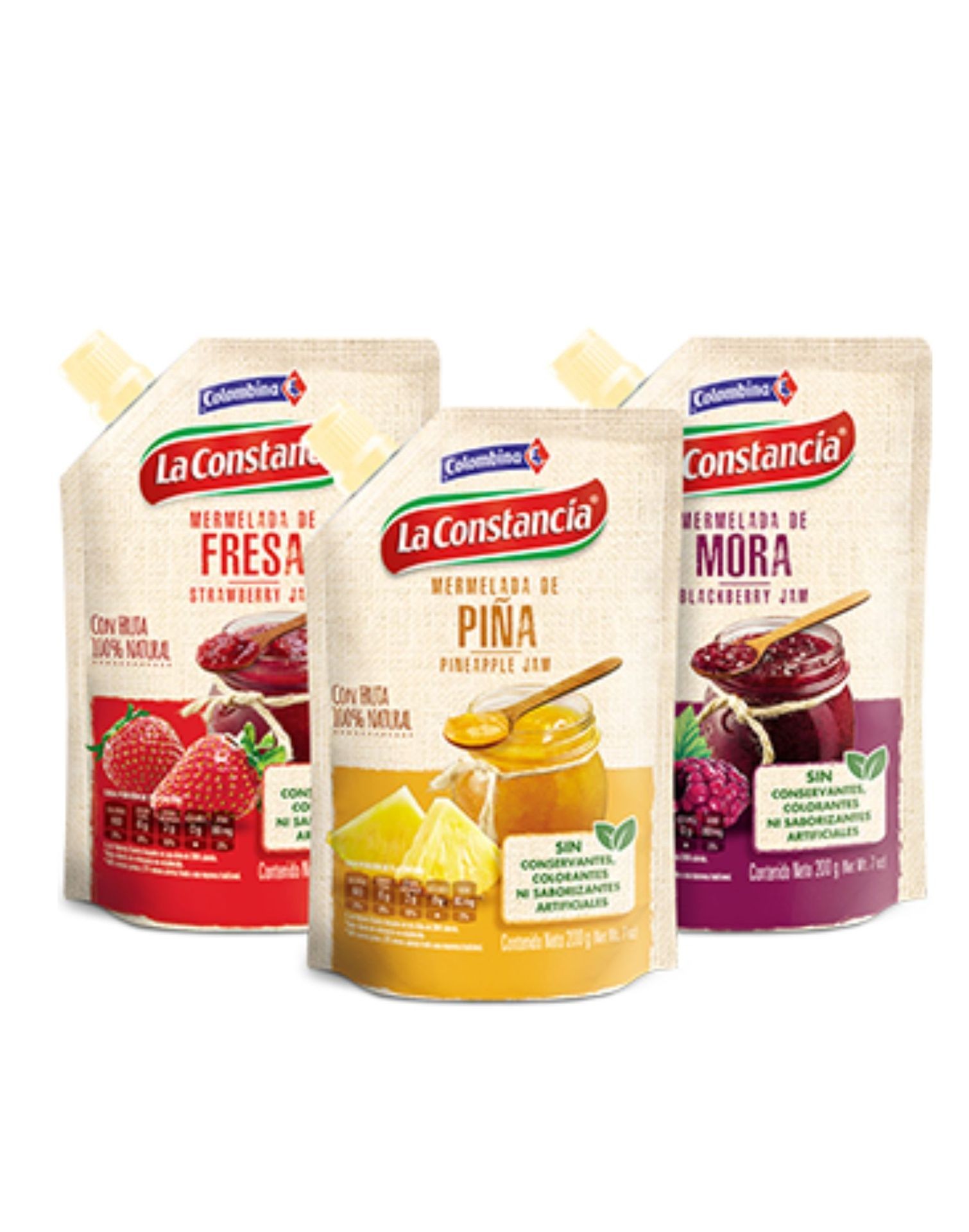 Mermelades in Doypack