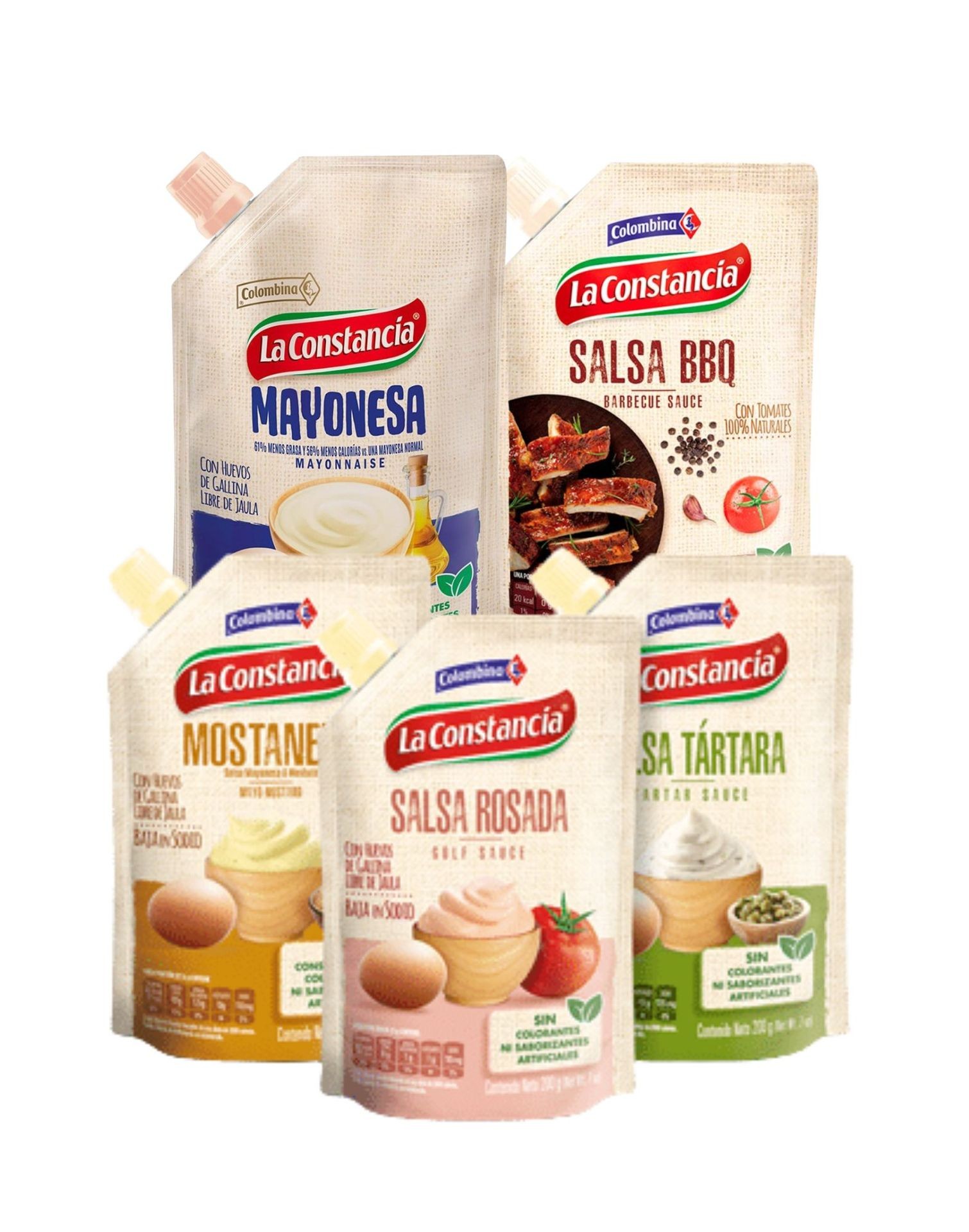 Sauces in Doypack